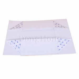 Large Size Clear Window Foldable Wine Gift Packaging Box